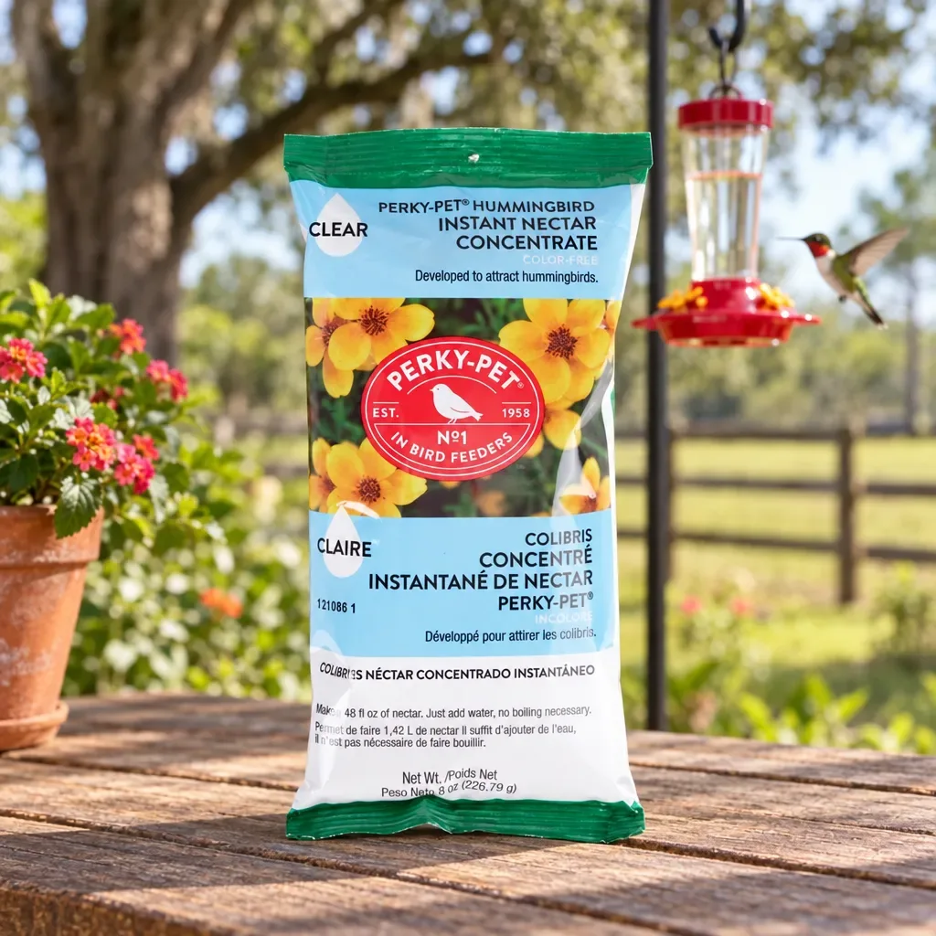 Perky-Pet Perky-Pet Instant Clear Hummingbird Nectar Concentrate, 8 oz, rural Northwest Florida