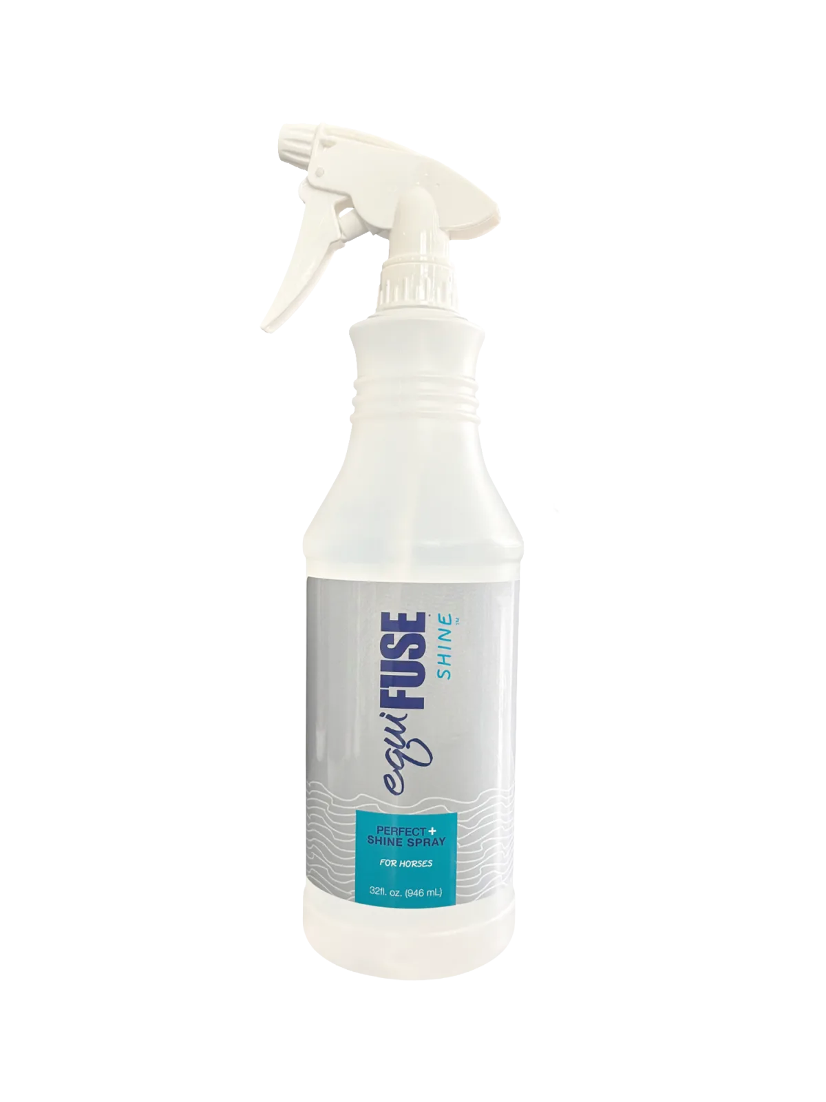 EquiFUSE Shine Perfect + Shine Spray 32 fl oz spray bottle, front label