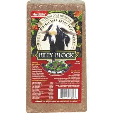 HerdLife Billy Block Goat Mineral Block
