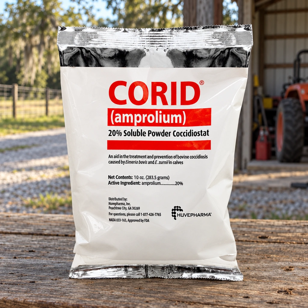 CORID (amprolium) 20% Soluble Powder, 10 oz