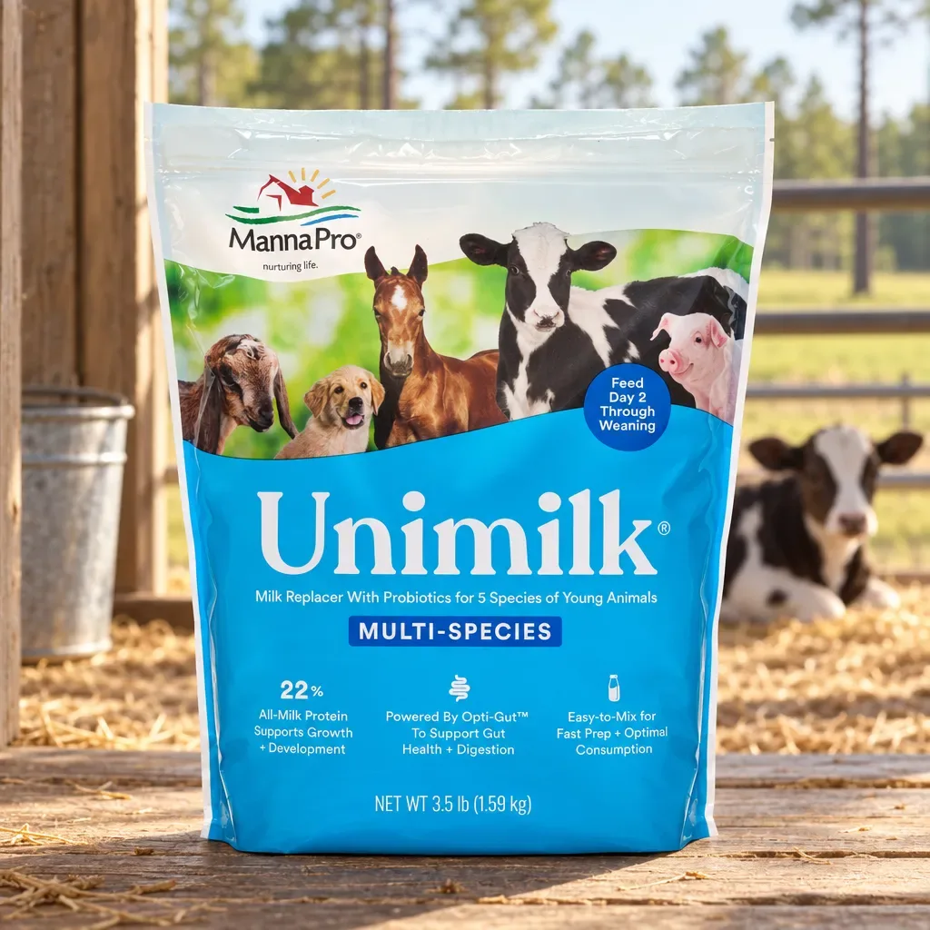 Manna Pro Unimilk Multi-Species Milk Replacer, 3.5 lb, rural Northwest Florida