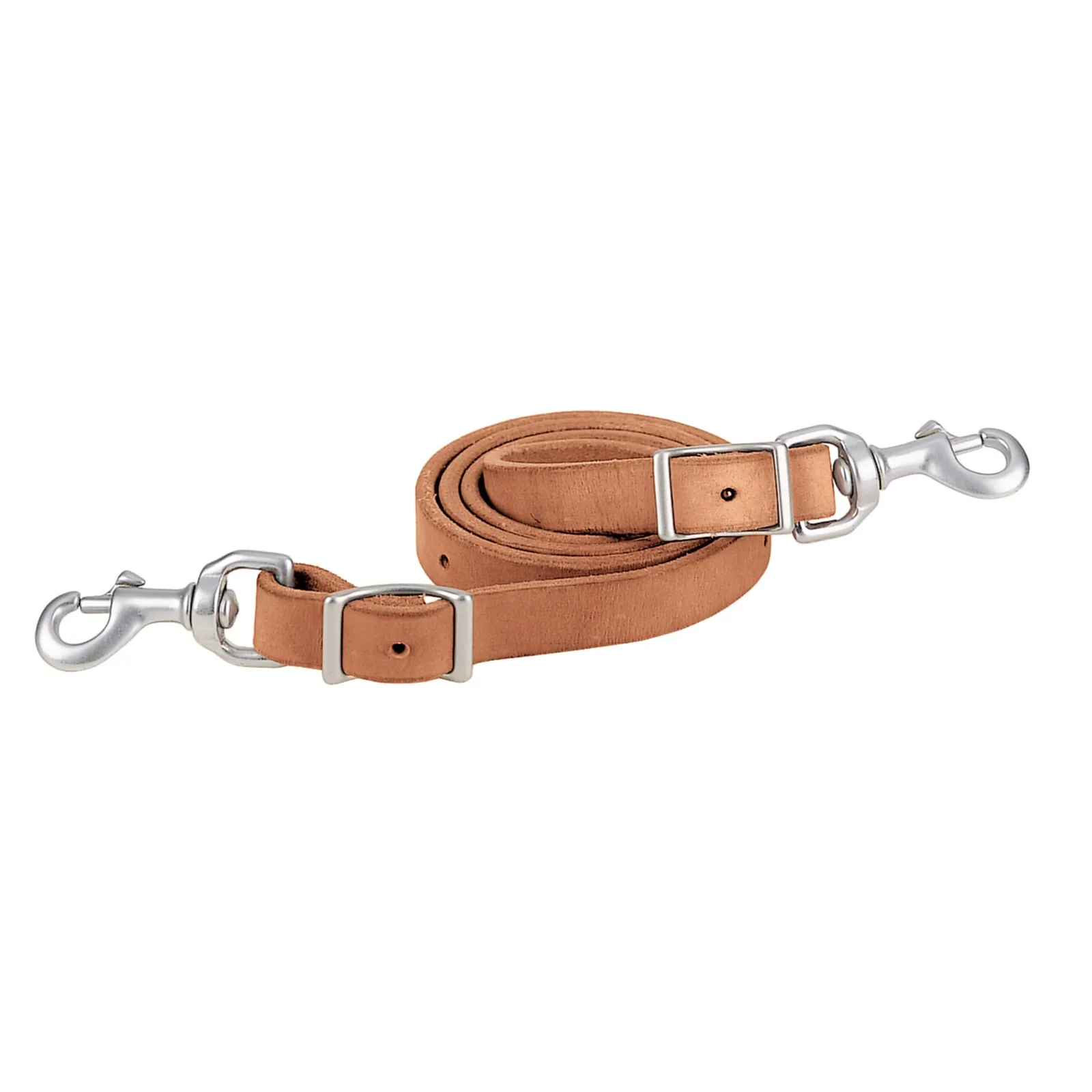 Weaver Leather 3/4" x 44" Hermann Oak Harness Leather Double Adjustable Tie Down Strap