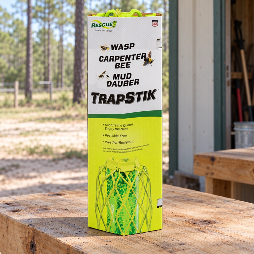 TrapStik for Wasps, Mud Daubers & Carpenter Bees