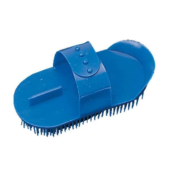 Weaver Leather Poly Curry Comb in Blue