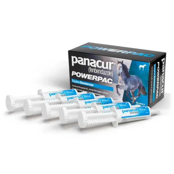 PANACUR (fenbendazole) Paste 10% POWERPAC, 5 x 57 gram