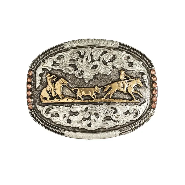 Crumrine Oval Buckle Team Roper