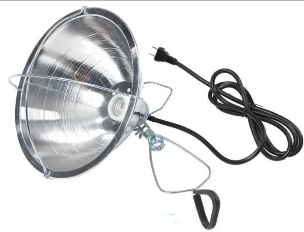 Little Giant 170017 Brooder Reflector Lamp, 300 W, Aluminum