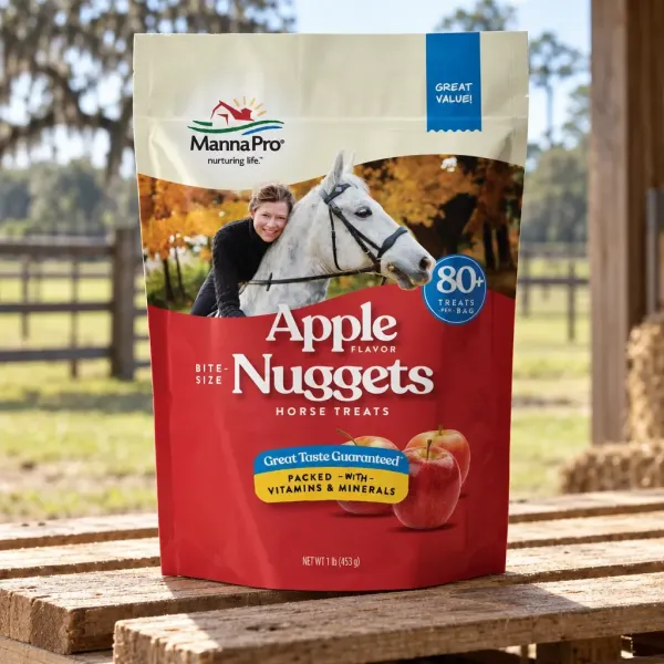 Bite-Size Nuggets Horse Treats, Apple