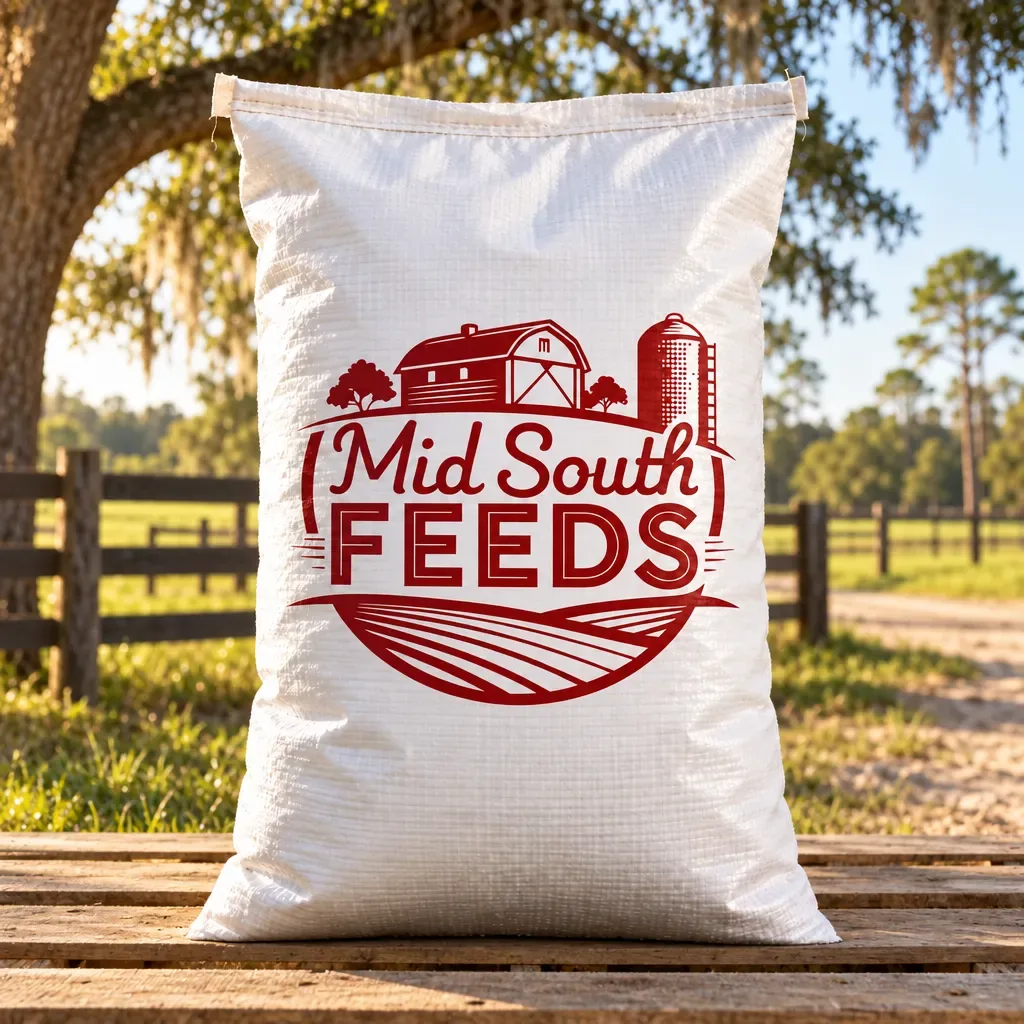 Mid South Feeds Ground Flax Meal, 50 lb, rural Northwest Florida