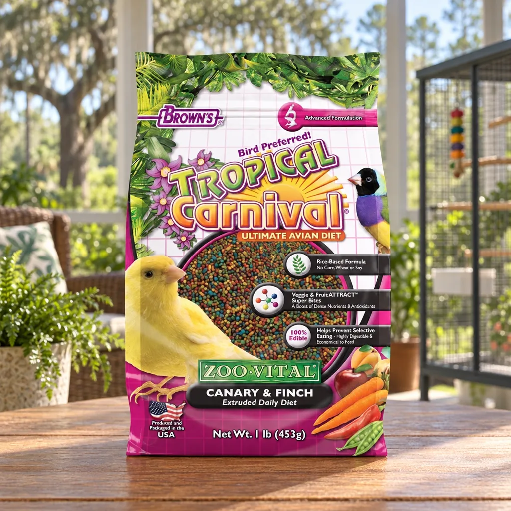 Tropical Carnival ZOO•Vital Canary & Finch Diet