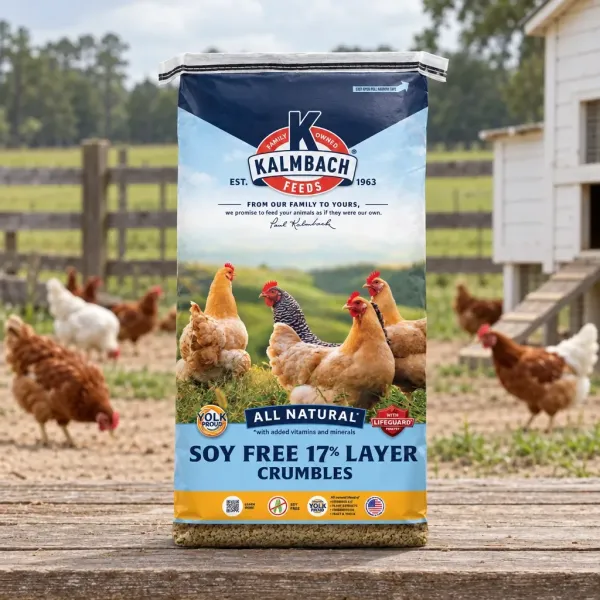 Soy-Free 17% Layer Crumbles