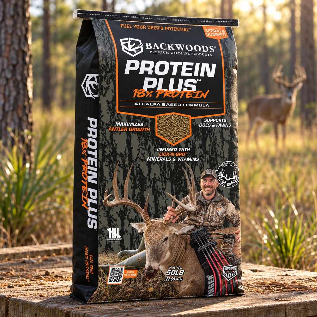 Backwoods Protein Plus Deer Pellets