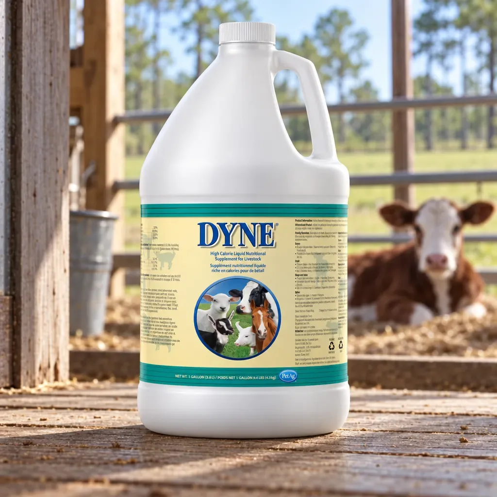 PetAg Dyne High Calorie Liquid Nutritional Supplement for Livestock, 1 Gallon, rural Northwest Florida