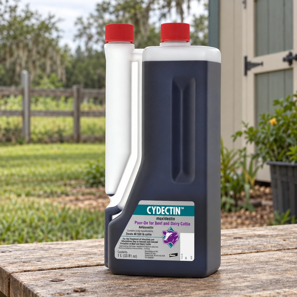 Cydectin Pour-On for Beef and Dairy Cattle, 1 L