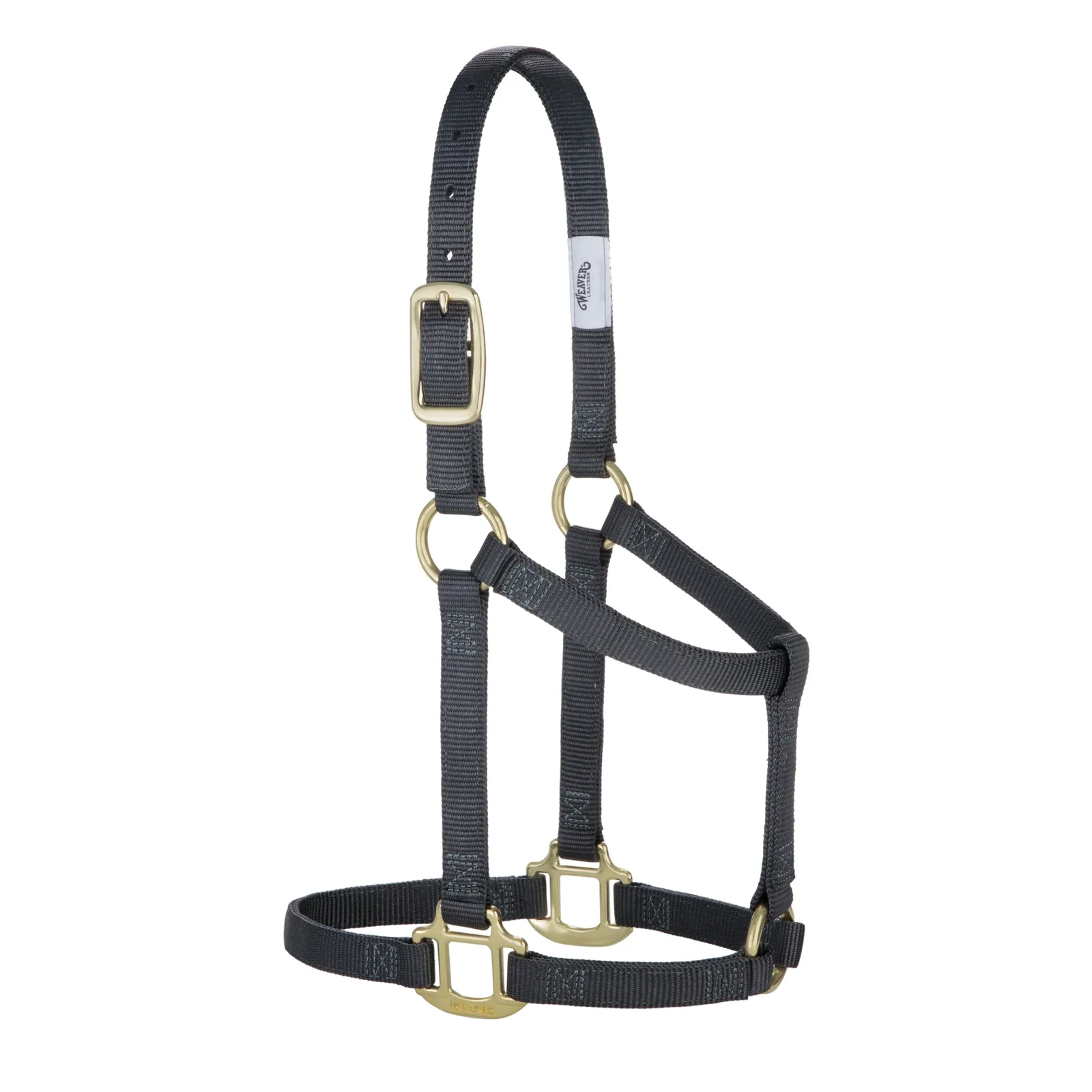 Weaver Leather Original Non-Adjustable Halter, Weanling/Pony, 3/4"