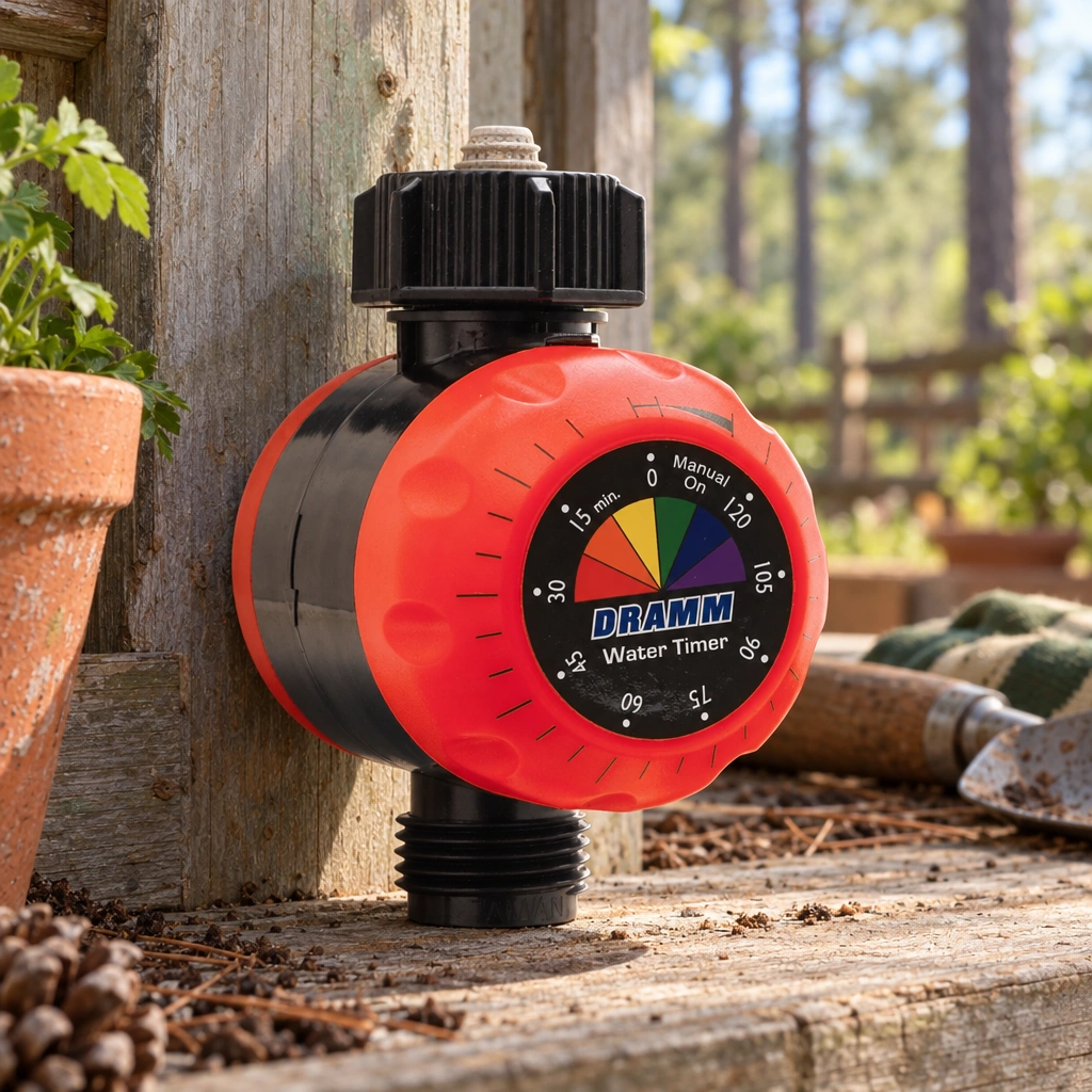 Dramm ColorStorm Water Timer in rural Northwest Florida
