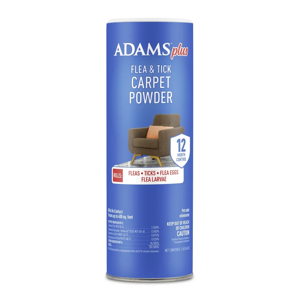 ADAMS Plus Flea & Tick Carpet Powder
