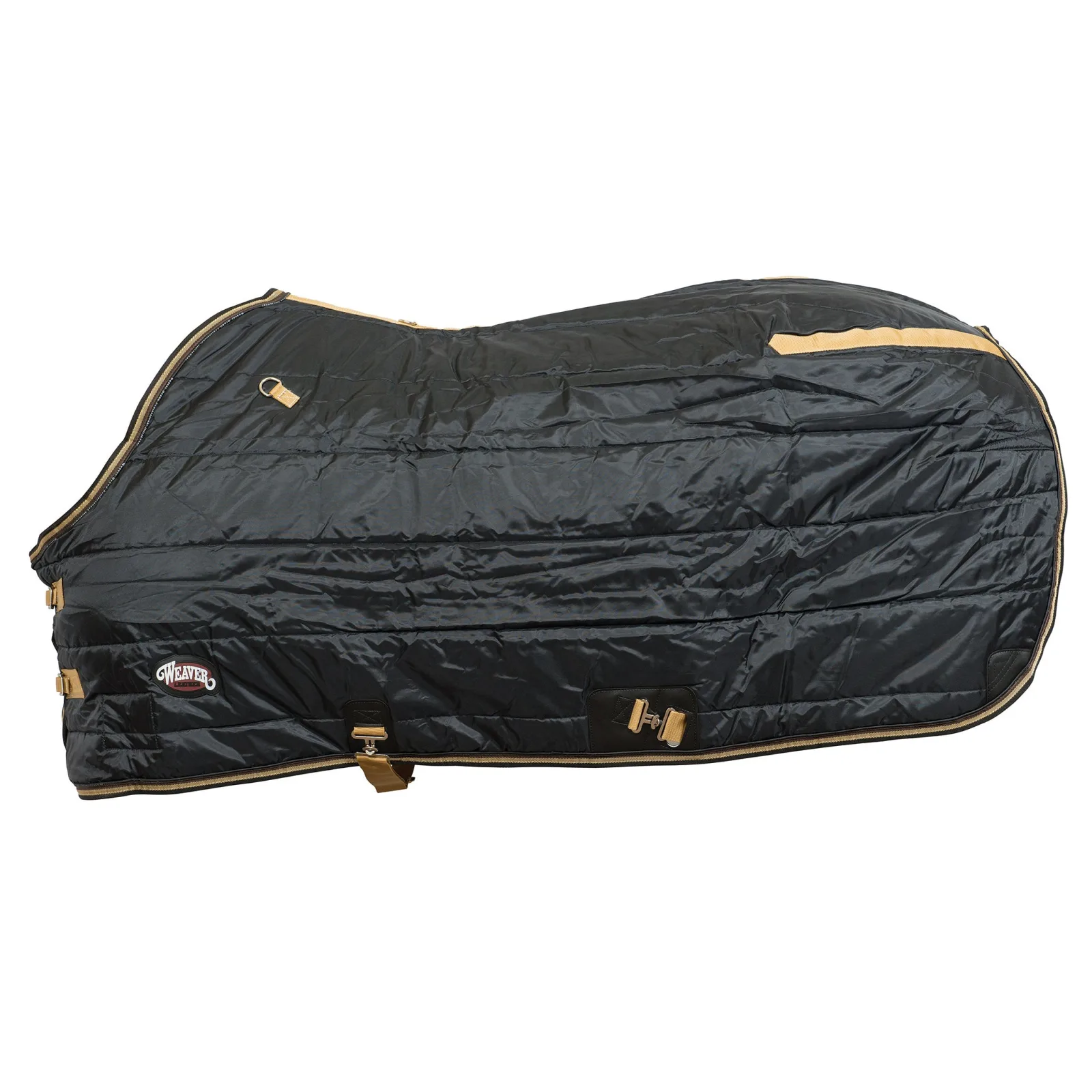 Weaver Leather Winter Horse Stable Blanket, Heavy Weight 300g Fill, 420 Denier in Black