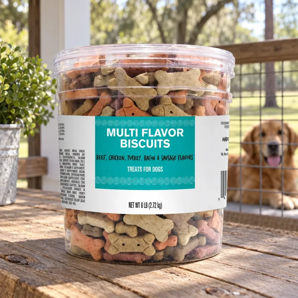 Pet Life Multi Flavor Biscuits, 6 lb, rural Northwest Florida