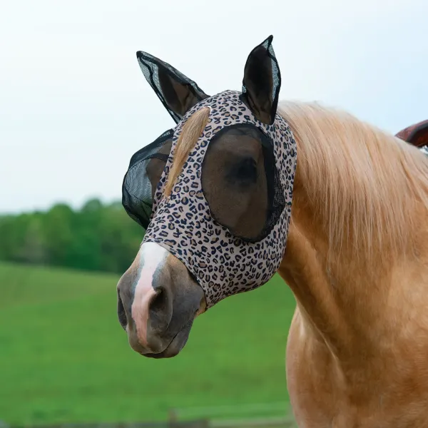Equine Lycra Fly Masks Powered by Coolcore