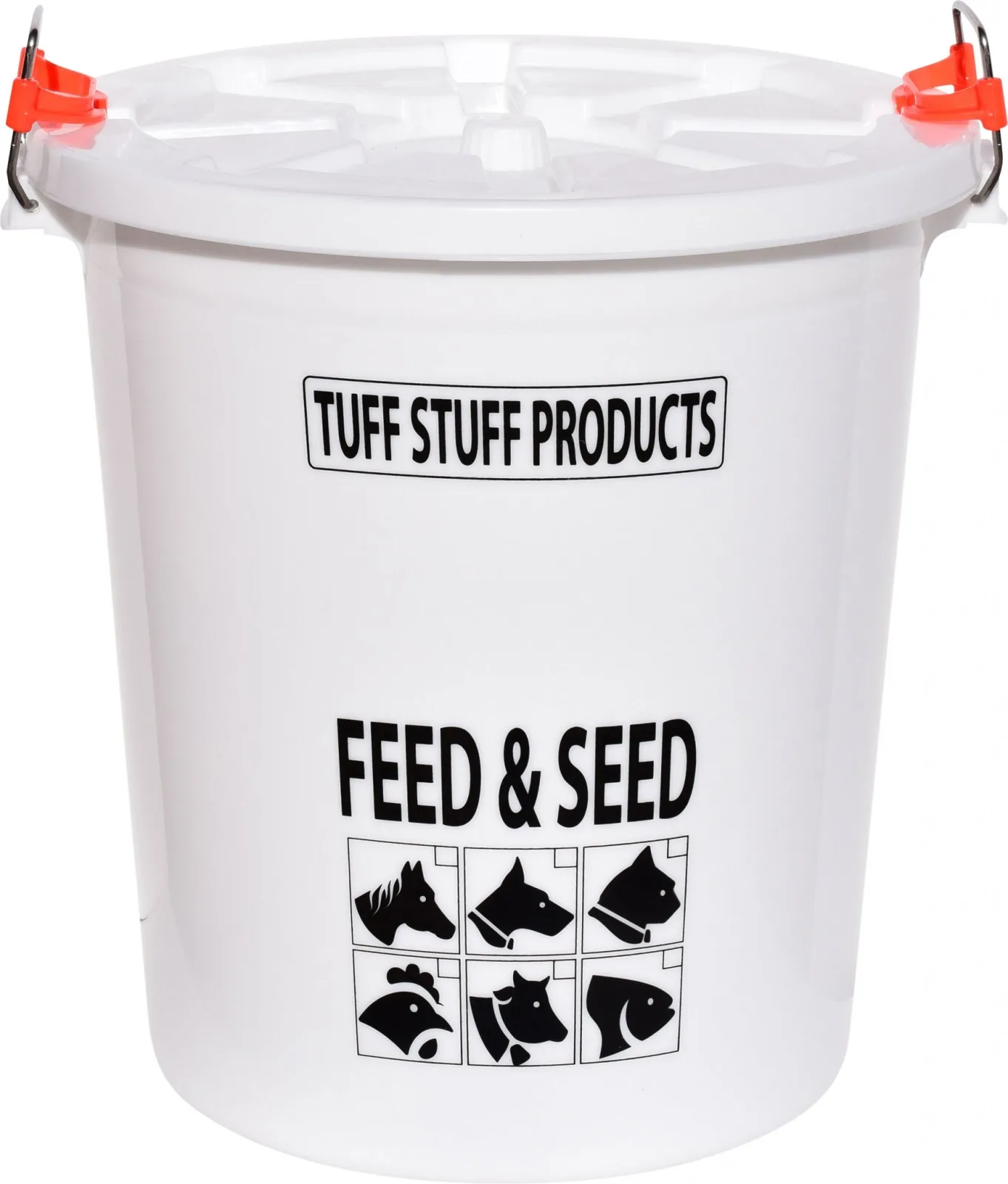 Tuff Stuff HD Feed & Seed Storage with Lid in 26 Gallon