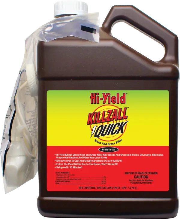 Hi-Yield Killzall Quick Weed and Grass Killer RTU, 1 gallon