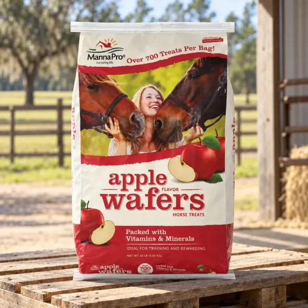 Apple Wafers Horse Treats