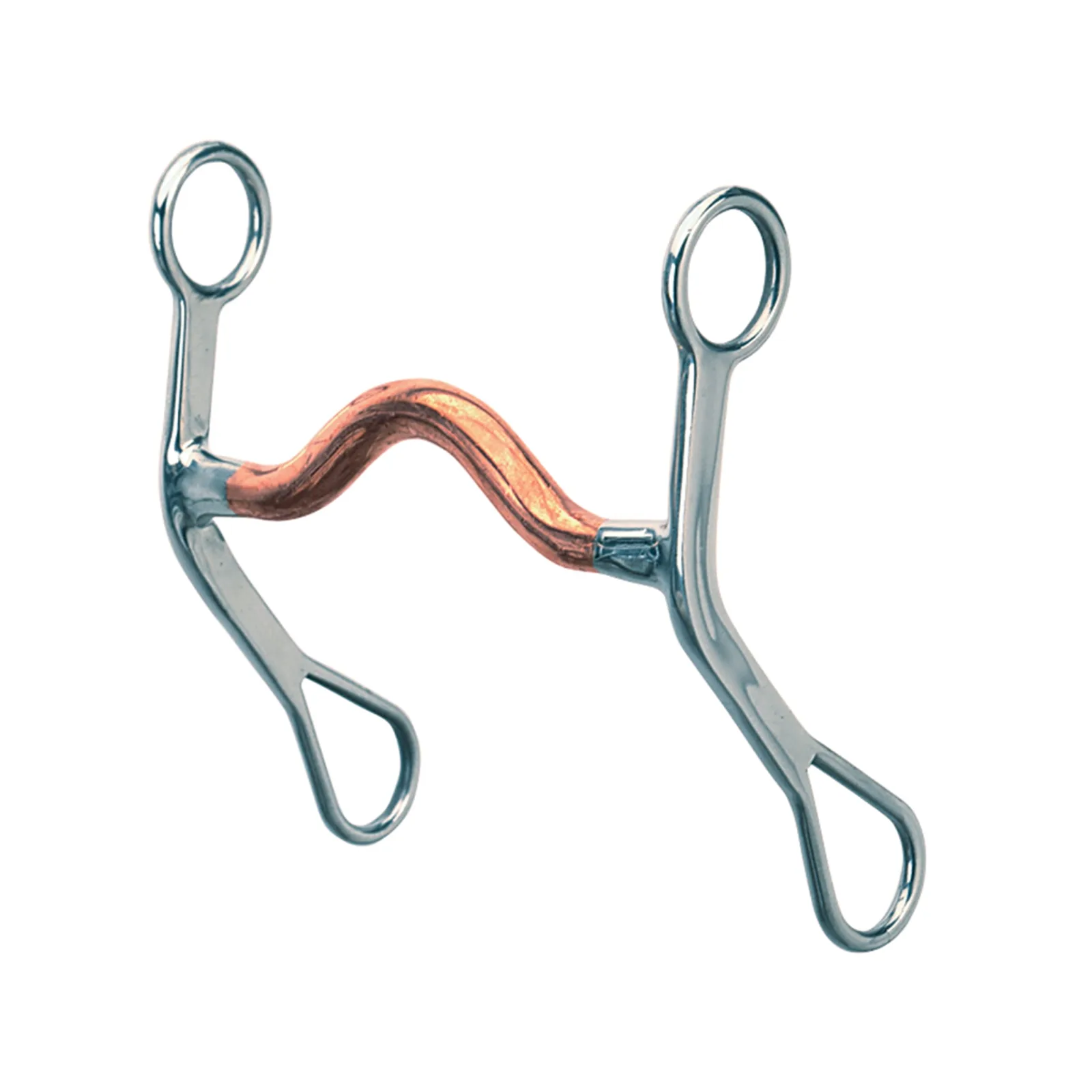 Weaver Leather All Purpose Bit, 5-1/2" Medium Port Copper Mouth