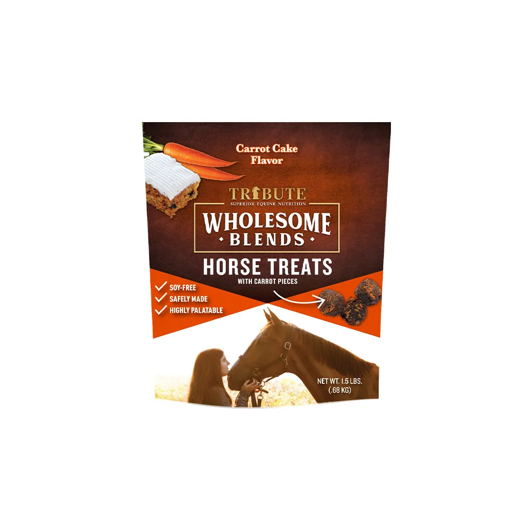 Tribute Carrot Cake Wholesome Blends Horse Treats