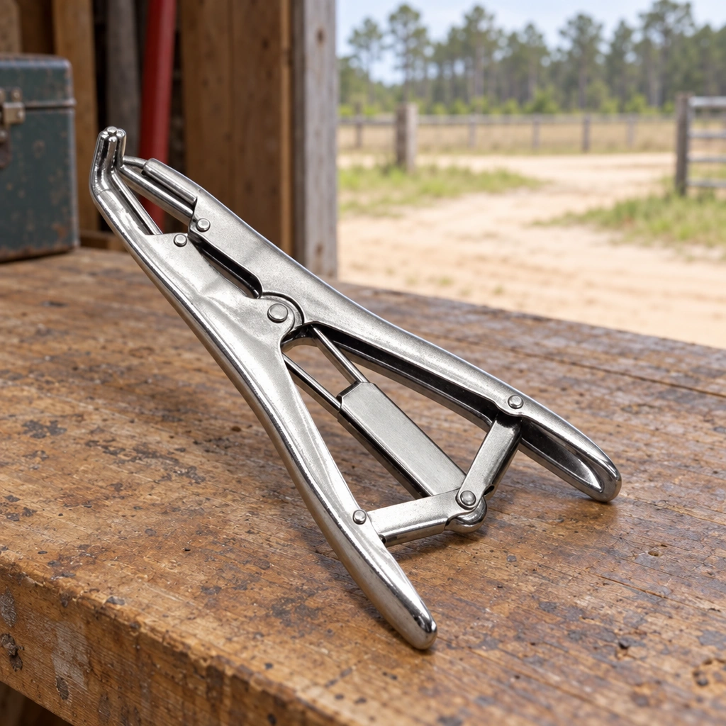 Standard Nickel-Plated Castrating Band Applicator