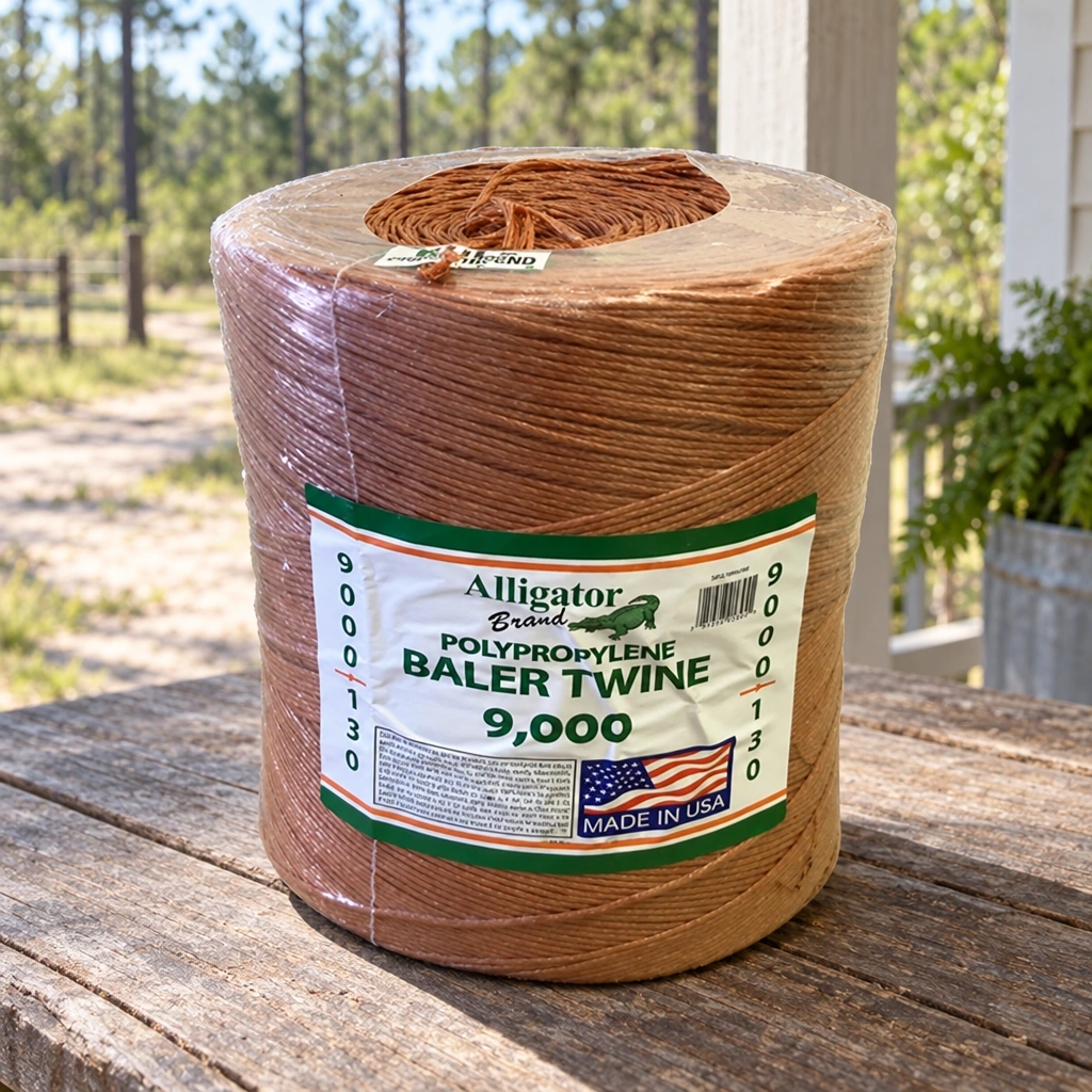 Alligator Brand 9,000-ft Orange Polypropylene Baler Twine