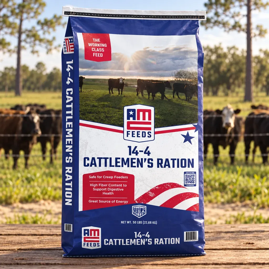 American Classic 14-4 Cattlemen’s Ration, 50 lb, rural Northwest Florida