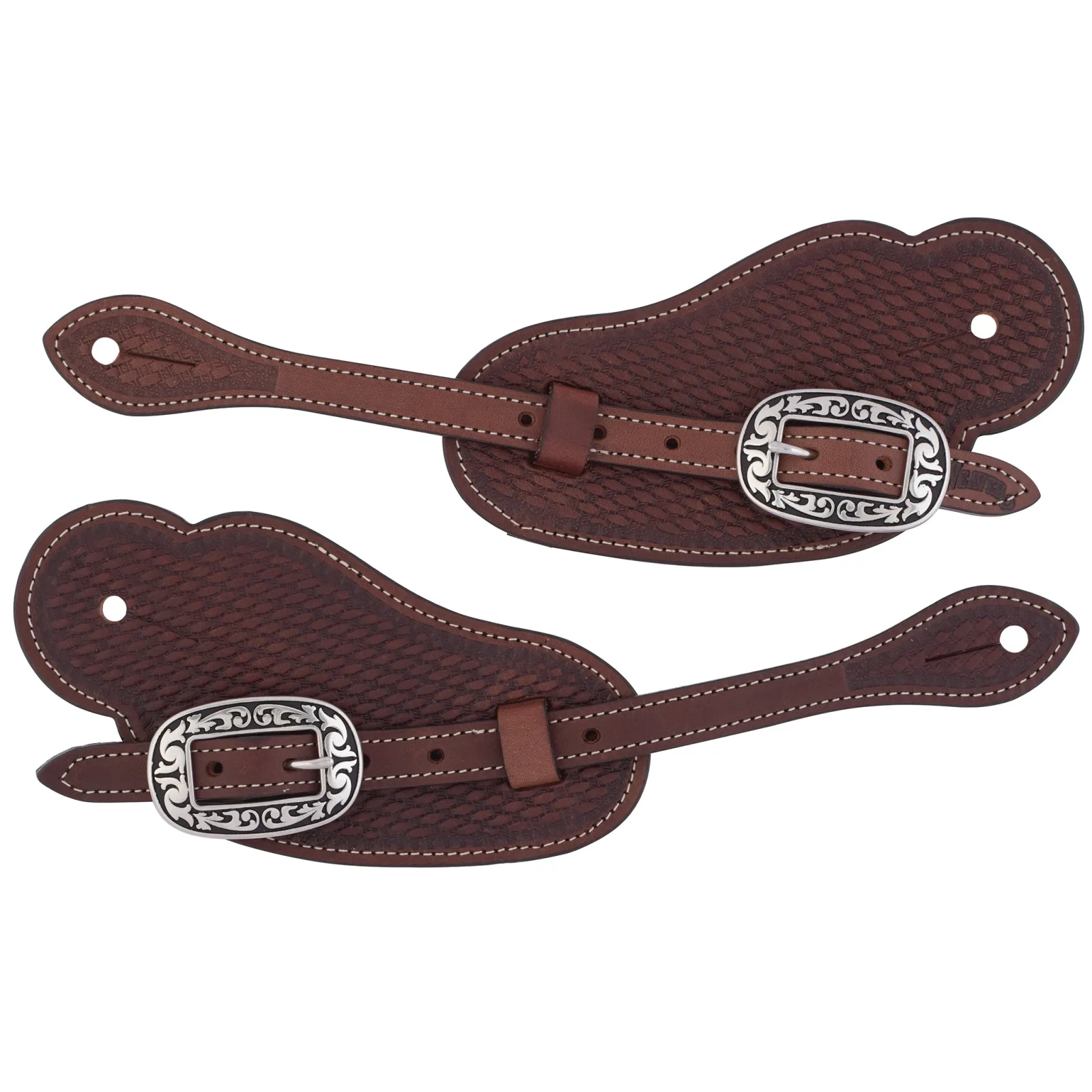 Weaver Leather Basin Cowboy Spur Straps, Cowboy