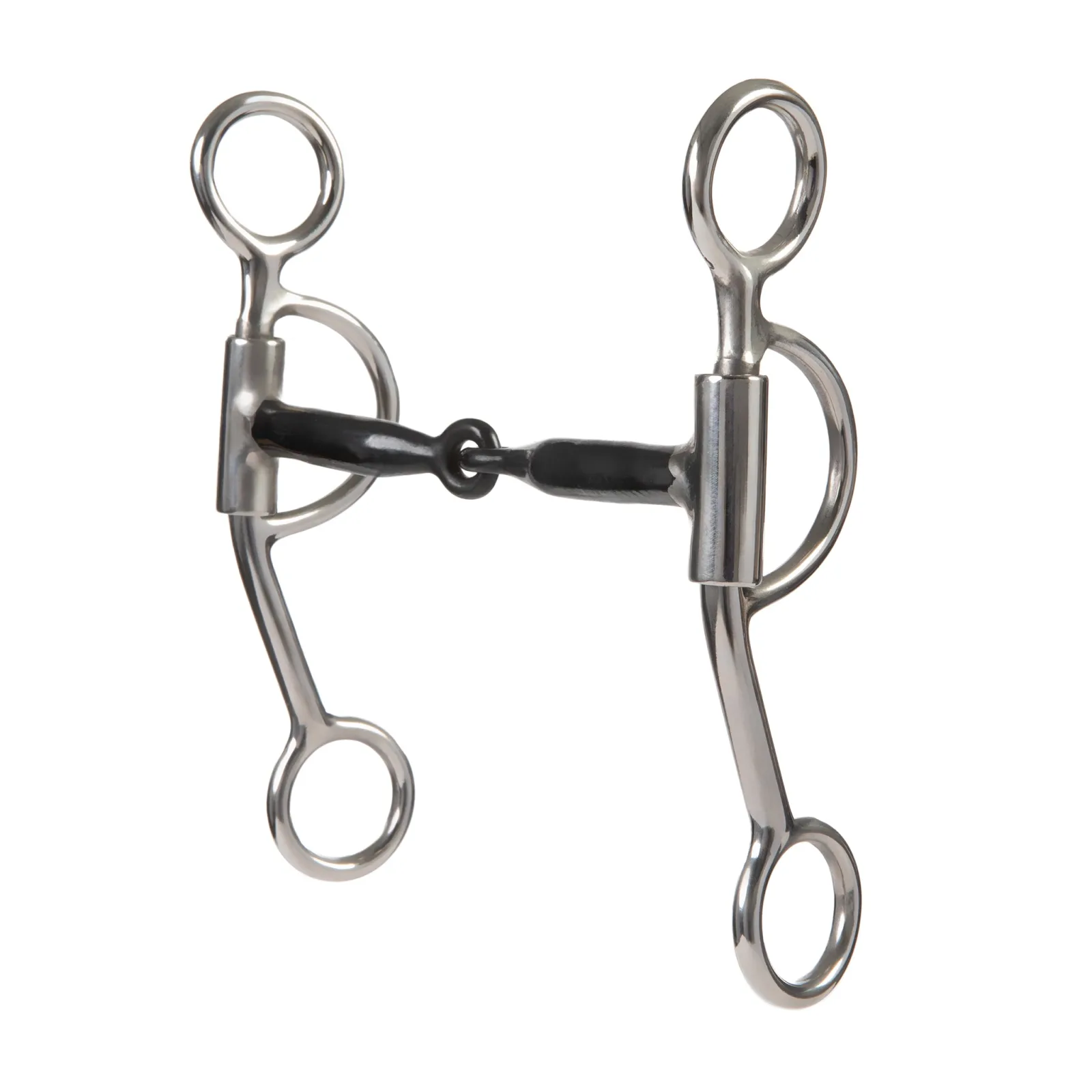 Weaver Leather All Purpose Bit, 5" Sweet Iron Snaffle Mouth with Copper Inlay