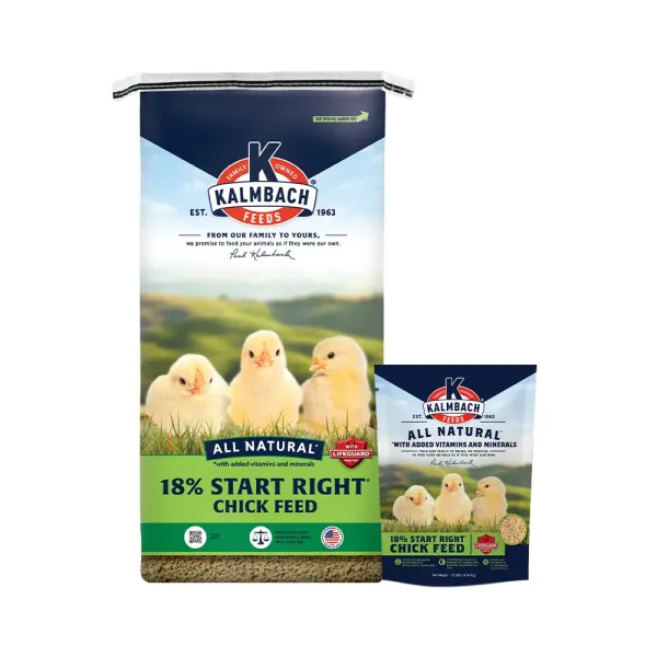 18% Start Right Growing Chicken Feed for Chicks and Pullets