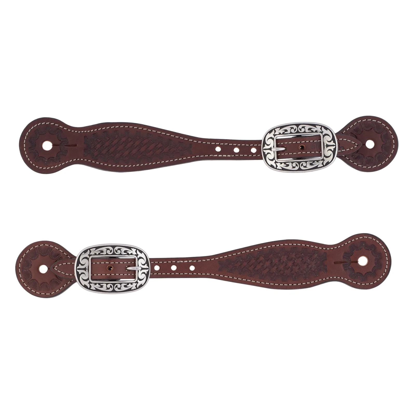 Weaver Leather Basin Cowboy Spur Straps, Thin