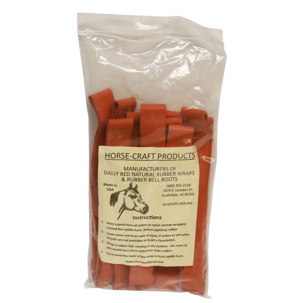 Dally Wrap by Horse Craft 10PK in Red