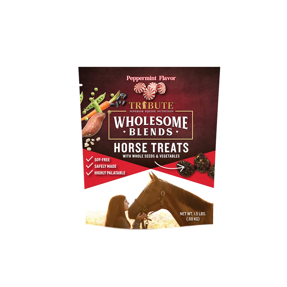 Tribute Peppermint Wholesome Blends Horse Treats