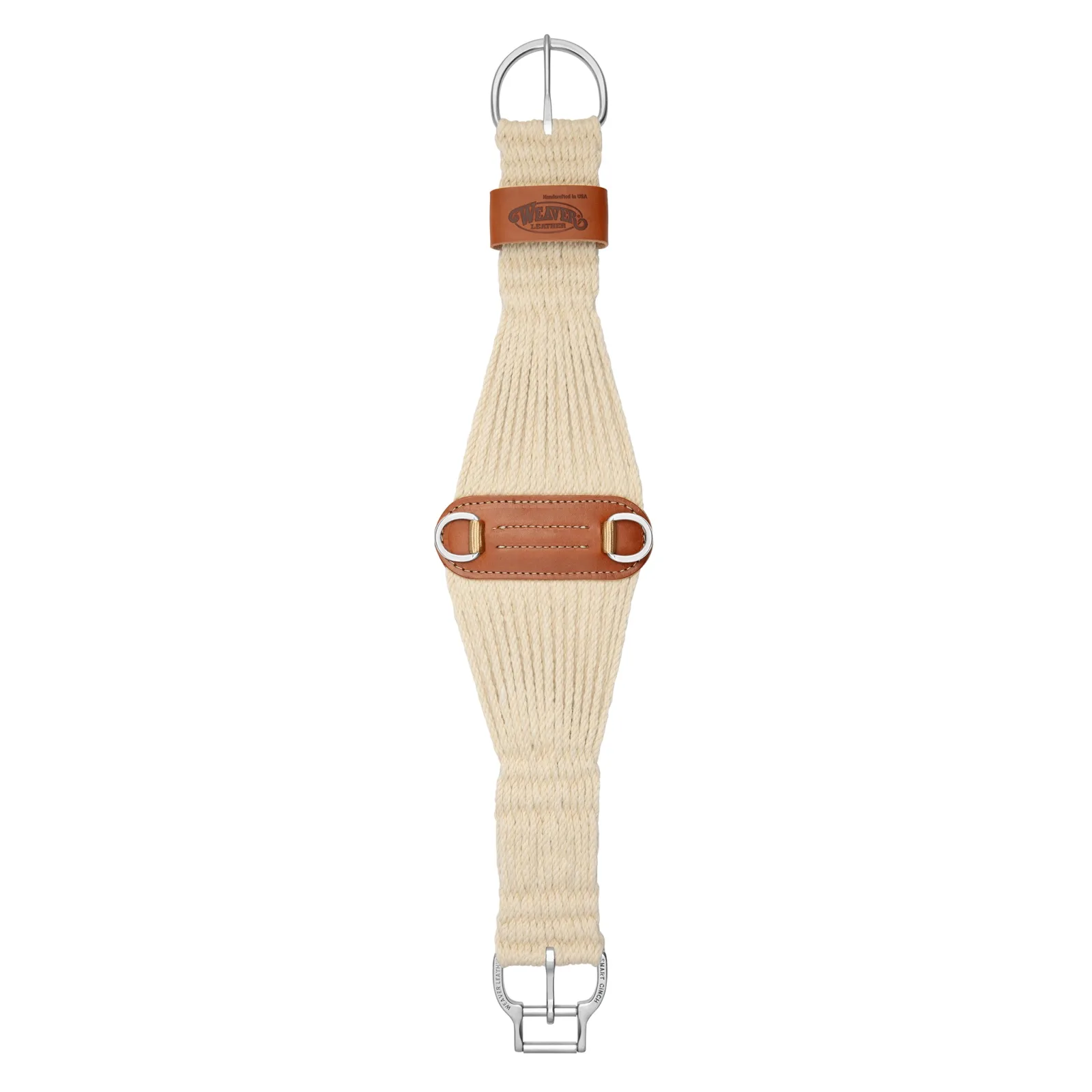 Weaver Leather Mohair Blend 27 Strand Smart Cinch with Roll Snug Buckle