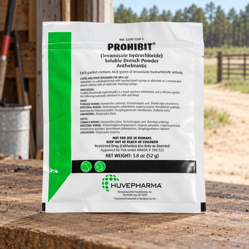 Prohibit Soluble Drench Powder, 52 g Packet