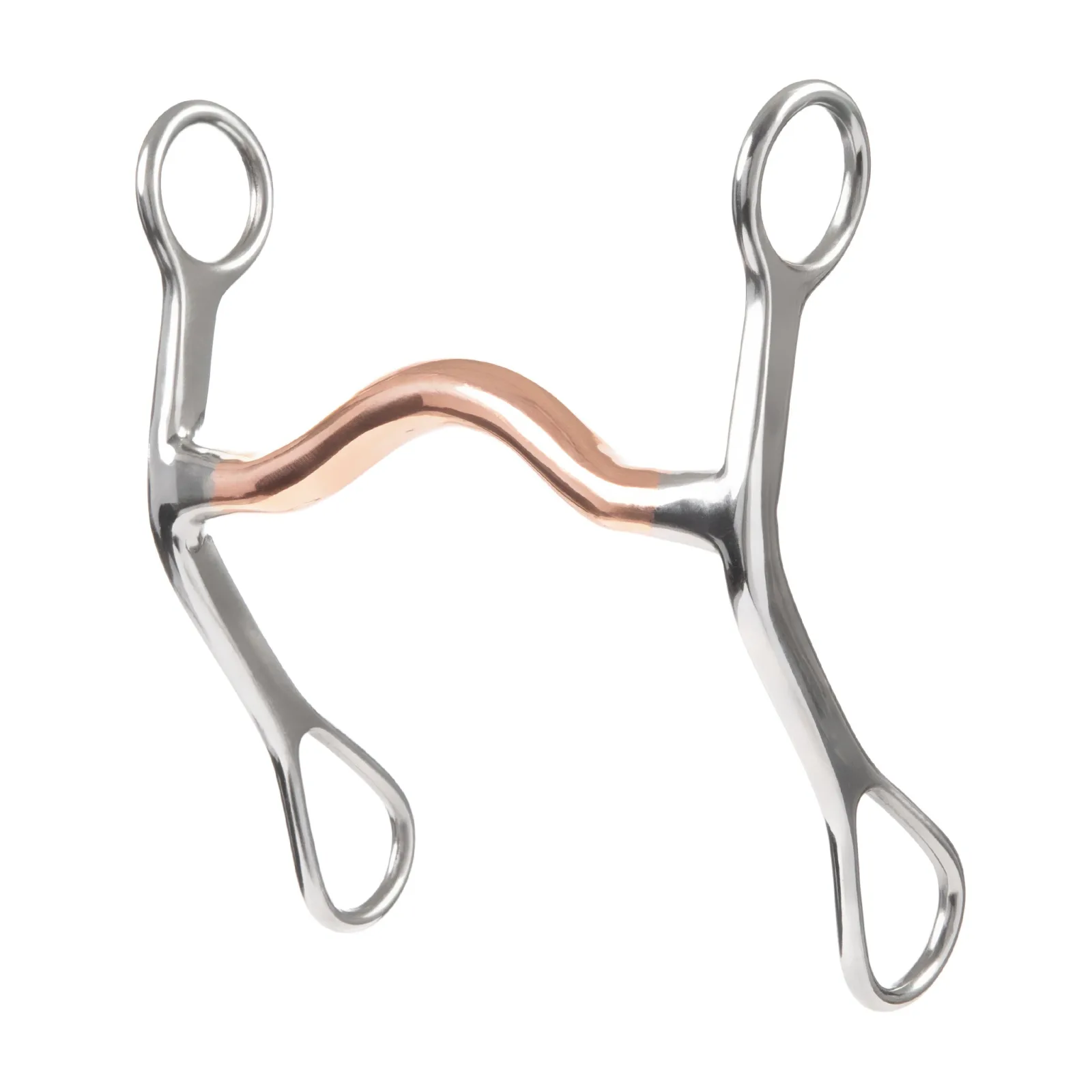 Weaver Leather All Purpose Bit, 5" Medium Port Copper Mouth