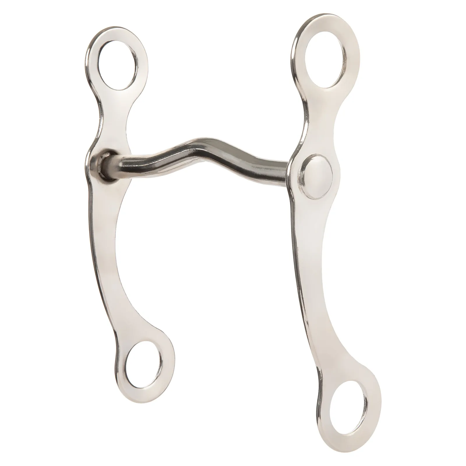 Nickel plated all purpose curb bit, product photo