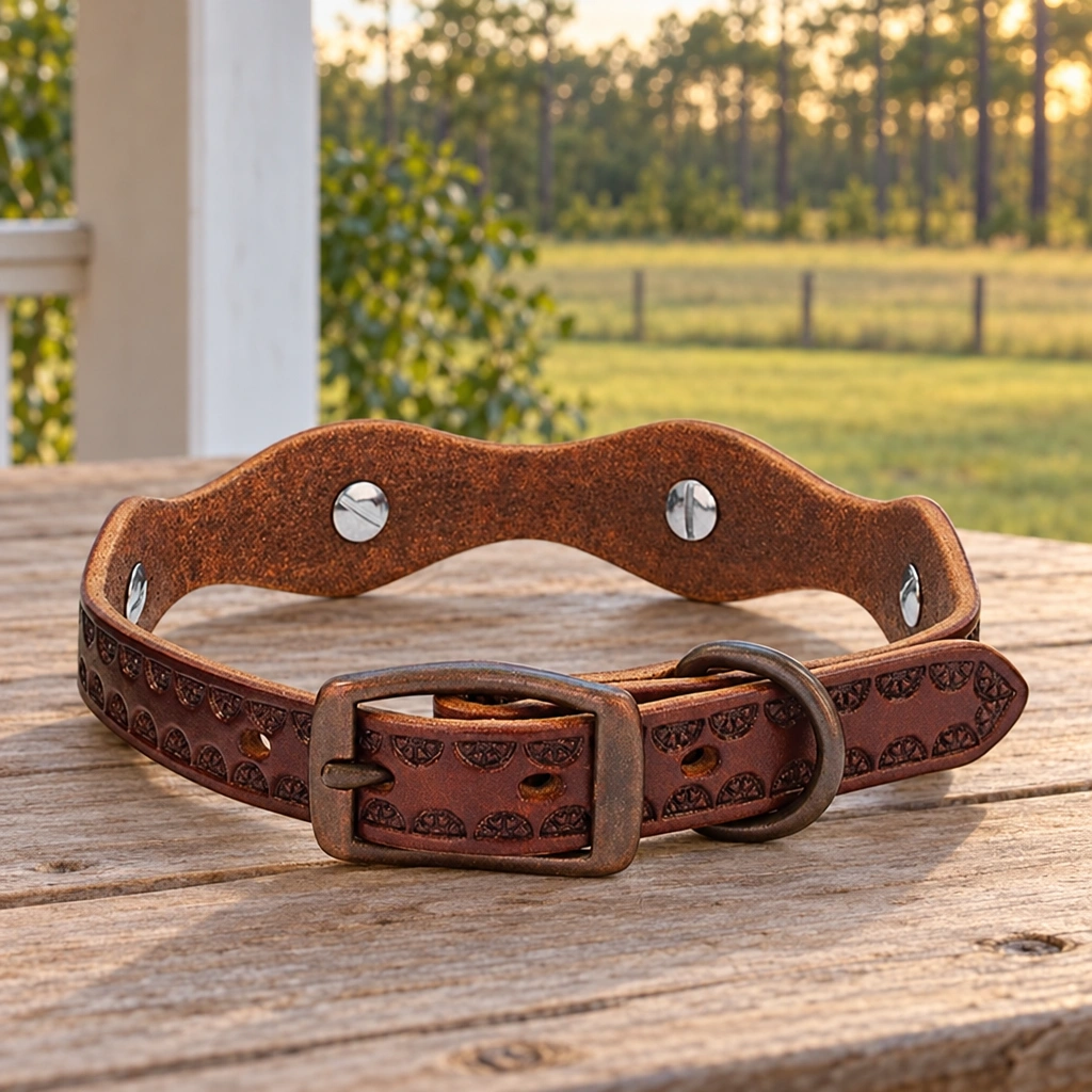 Weaver Sundance Leather Dog Collar
