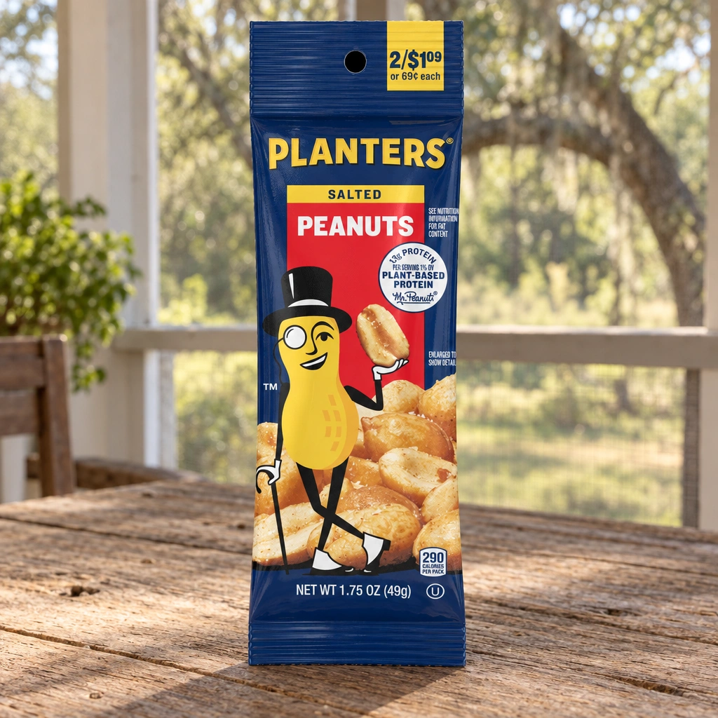 Planters Salted Peanuts, 1.75 oz
