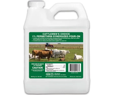 Cattlemen's Choice 1% Permethrin Synergized Pour-On