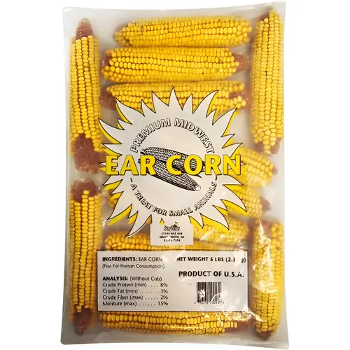 Ear Corn Treats for Small Animals, source package front