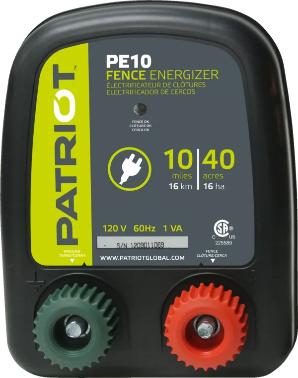 PE10 Fence Energizer (AC)