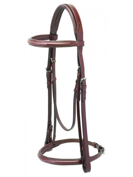 Weaver Padded English Bridle with Reins