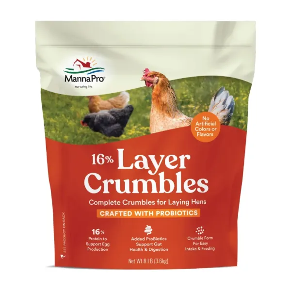 Layer Crumbles 16% with Probiotics