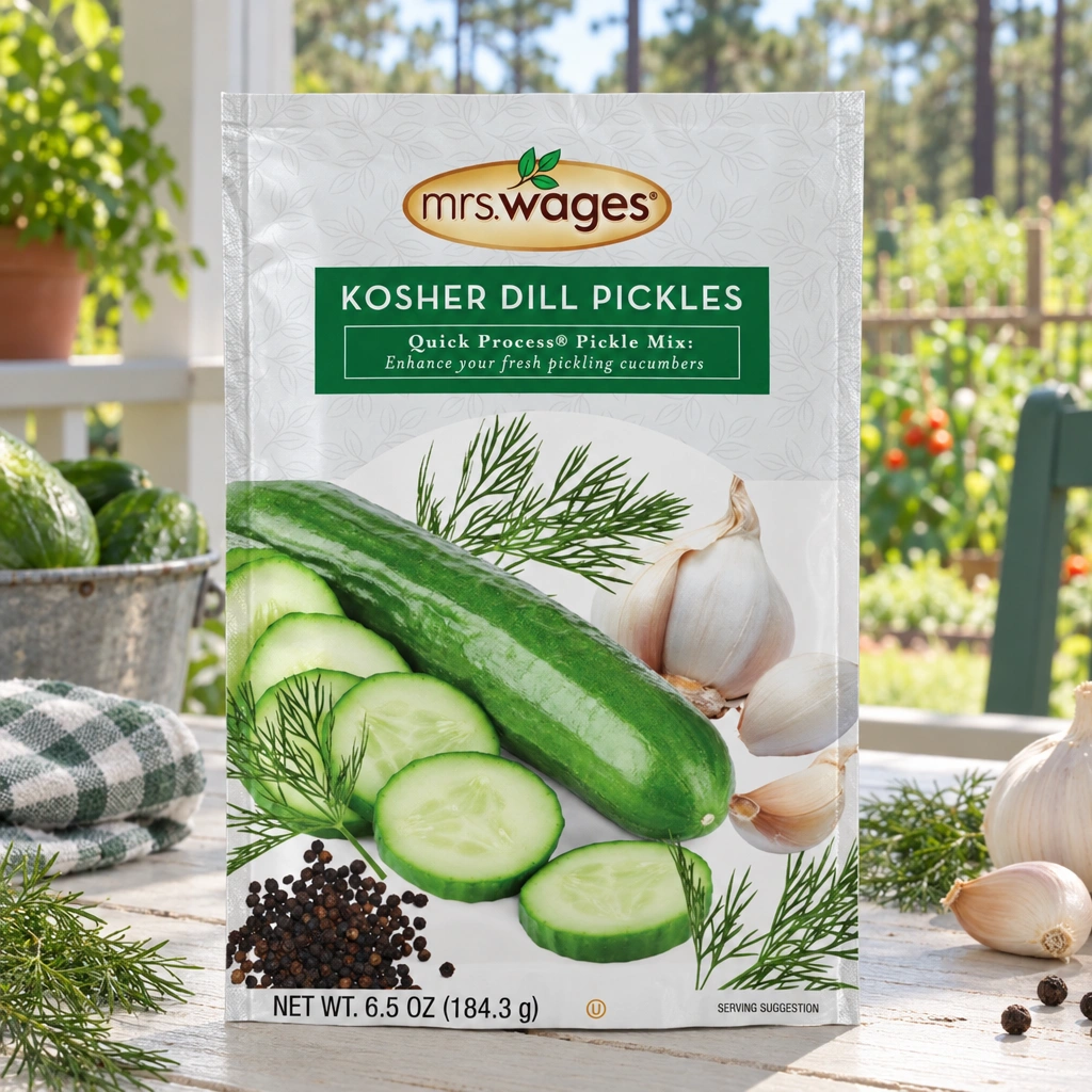 Kosher Dill Pickles Quick Process Pickle Mix
